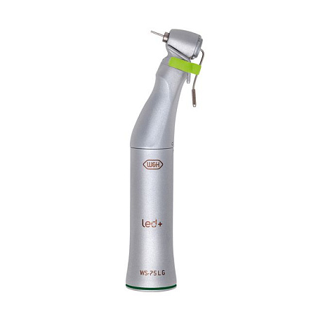 W&H WS-75 L G - угловой наконечник с генератором света, с внешним спреем, разборный, 20:1